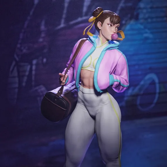 Chun Li workout costume - Street Fighter