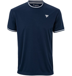 Футболка для мальчика теннисная Tecnifibre Team Tech Junior - marine