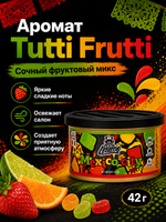Leraton Ароматизатор для автомобиля в банке Mexico city (Tutti frutti/Тутти фрутти)