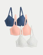 Комплект из 3 предметов: бюстгальтер-футболка с подкладкой T33000322P - Marks & Spencer