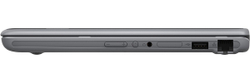 Ноутбук Asus PRO BR1100CKA-GJ0263T Dark Grey Pentium N6000/8G/128Gb eMMC/11,6; HD Touch/UHD Graphics/WiFi/BT/Win10