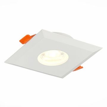Встраиваемый светильник 1*GU10 ST204.508.01 белый Quosis ST-Luce