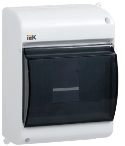 KREPTA 3 Корпус пластиковый КМПн 2/4 IP30 белый IEK
