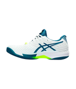 Asics Solution Speed FF Clay Белые-Спокойные бирюзовые кроссовки