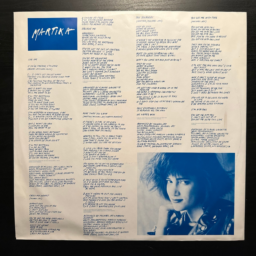 Martika - Martika (Голландия 1988г.)
