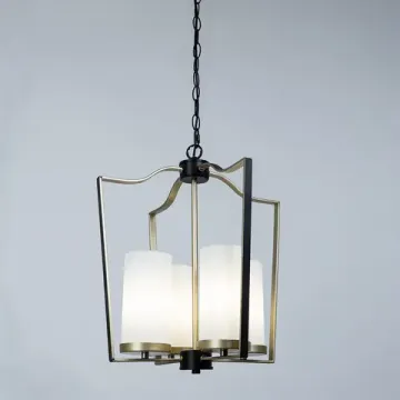 Подвесной светильник 4*E14 A7017SP-4BK черный Nuvola Arte Lamp