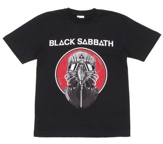 Футболка Black Sabbath противогаз