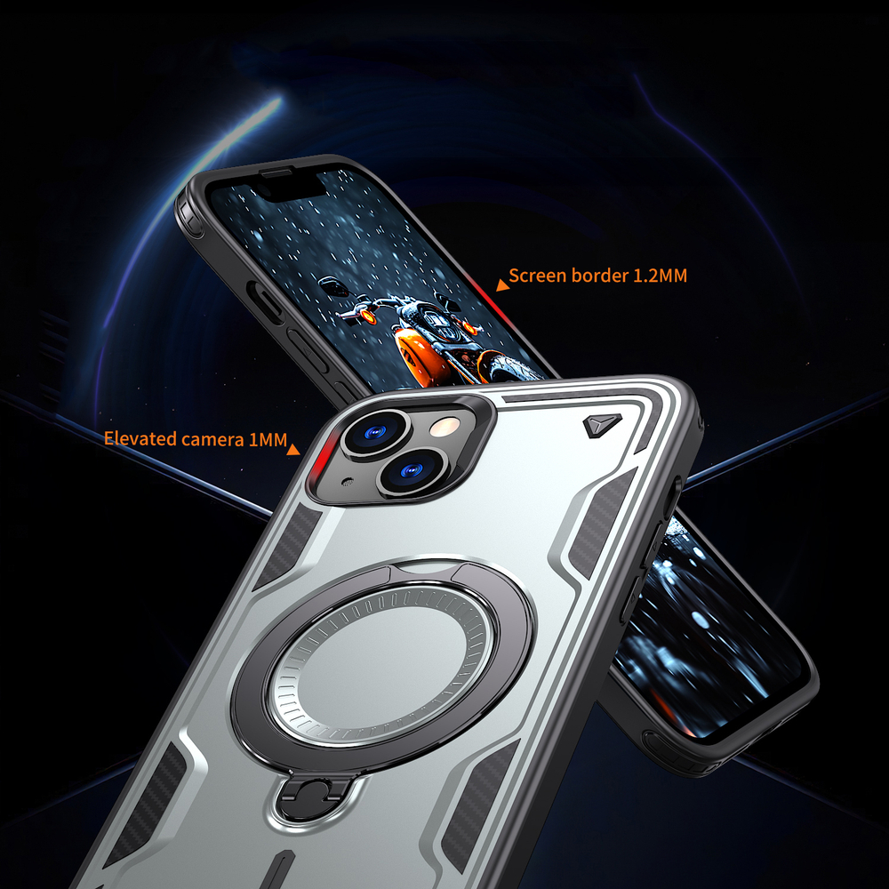 Чехол Magneto Case с кольцом для iPhone 14 Plus
