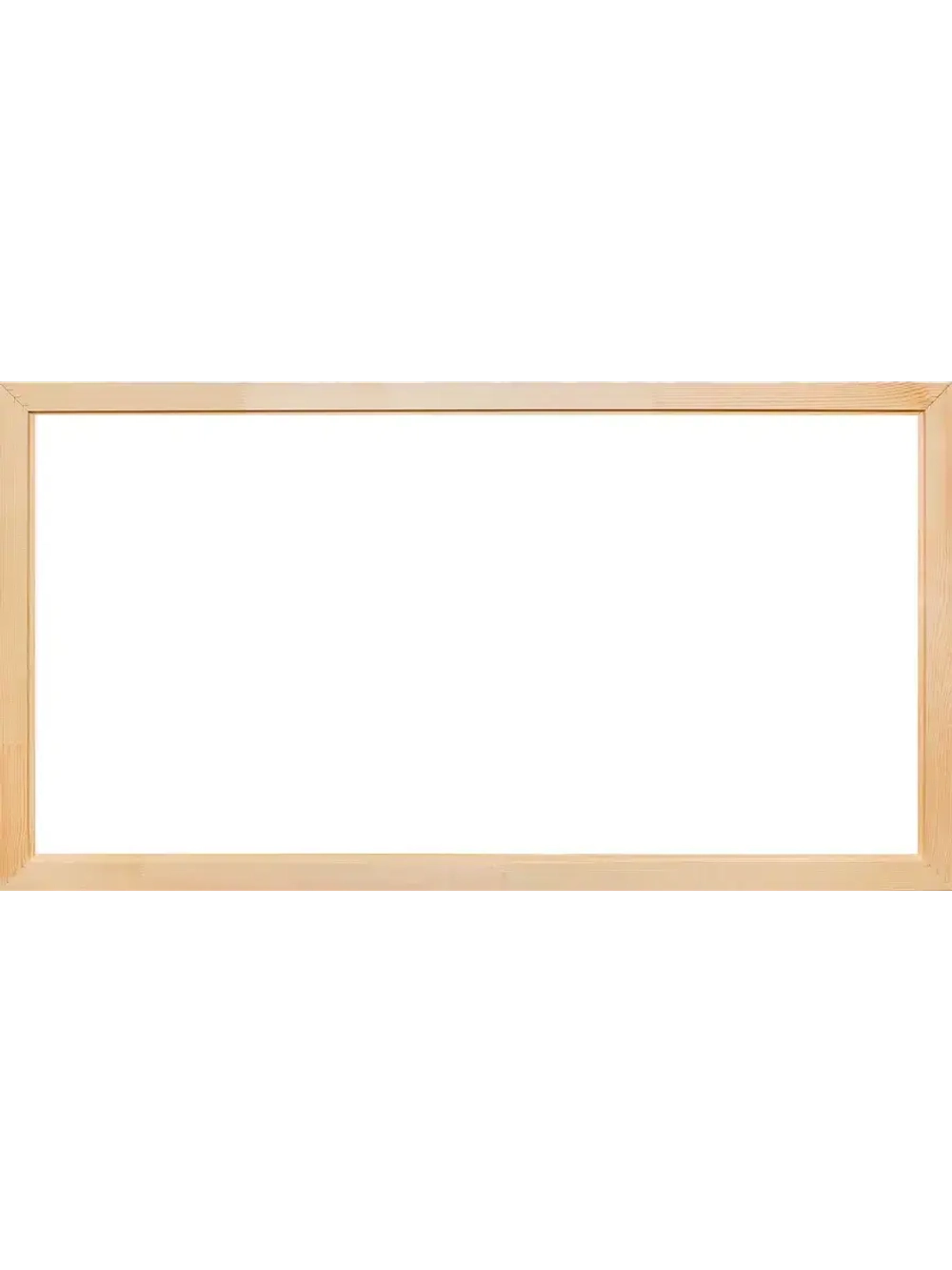 Деревянная рама 55x95 для картин на подрамнике сеч. 40x18