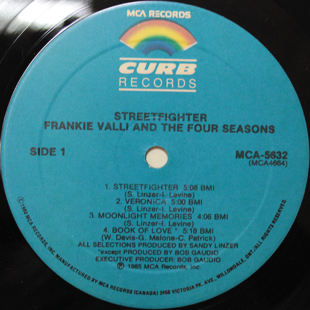 Frankie Valli And The Four Seasons / Streetfighter (LP)