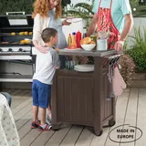 Keter Столик для барбекю 105л (Unity 105L) коричневый — фото 5