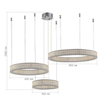 Светильник подвесной LATOZZO LED 285W 3000K