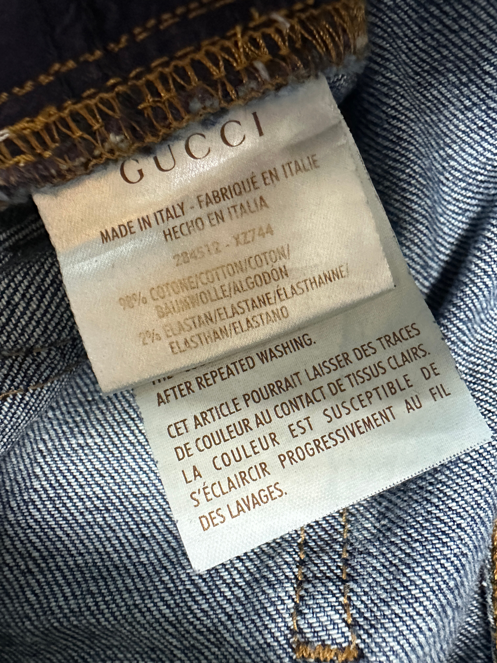 Джинсы Gucci