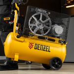 Компрессор масляный воздушный Denzel BCI2300/50, ременный привод, 2.3 кВт, 50 л, 400 л/мин