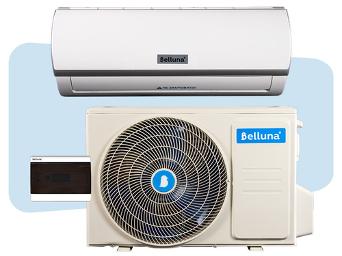 Сплит-система кондиционер среднетемпературный Эконом Belluna S218 W