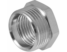 Футорка 3/4"х1/2" никель LD 67.507.20х15