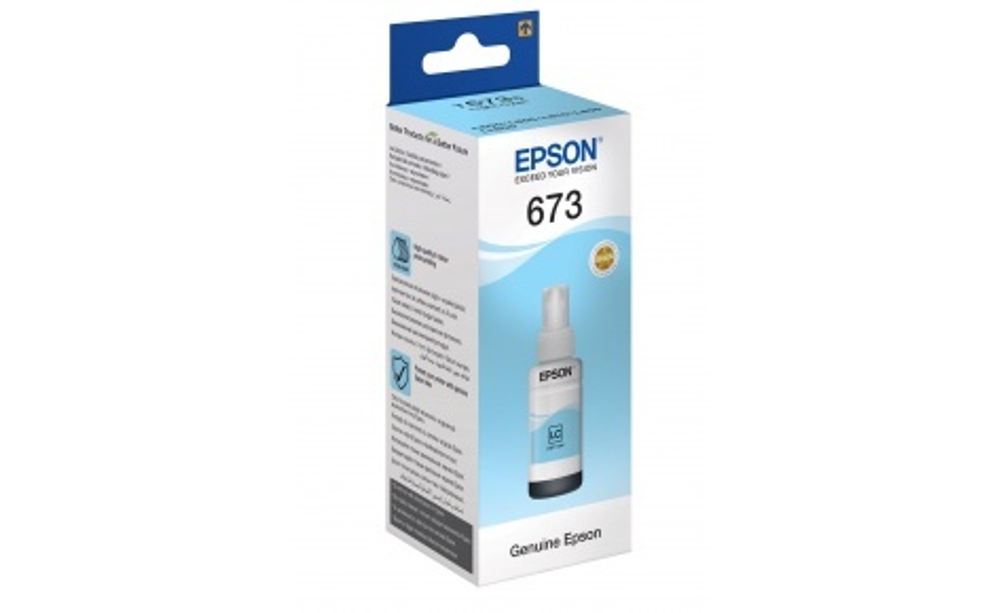 Чернила Epson C13T67354A (673) 70ml Light Cyan