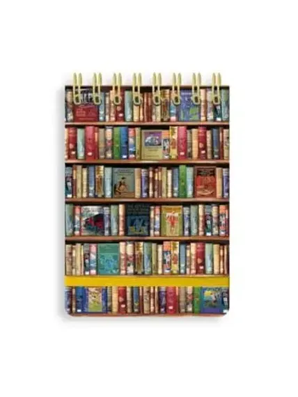 Bloknot \ Блокнот \ Notebook Bodleian Libraries: Hobbies &amp; Pastimes Bookshelves (Spiral Bound Pocket Notebook)