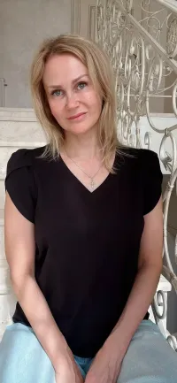 Блузка «Тюльпан» черный