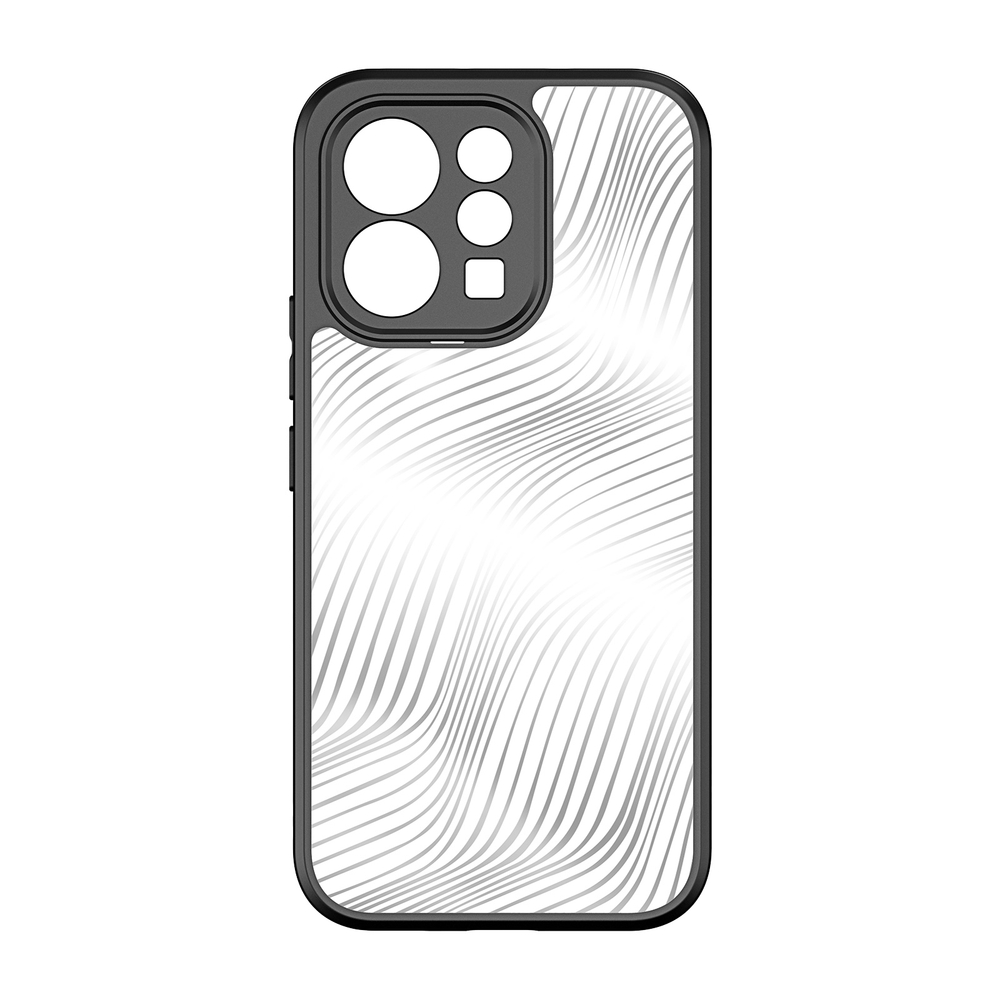 Чехол прозрачный с черными рамками для Vivo V70, V70 Elite и S50, серия Aimo Series Case от Dux Ducis