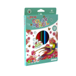 Карандаши цветные Yalong 18 цв., "Candy flavor" пластиковые, трехгранные, заточенные, ароматизированные, грифель 3.0 мм, картон. уп., европод.
