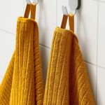 Полотенце IKEA VAGSJON (ВОГШЁН), Желтый, 40х70 см