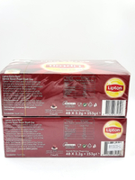 Чай черный пакетированный Lipton Extra Dem Infuser, 2 упаковки по 48 пакетиков, 306 г (Турция)