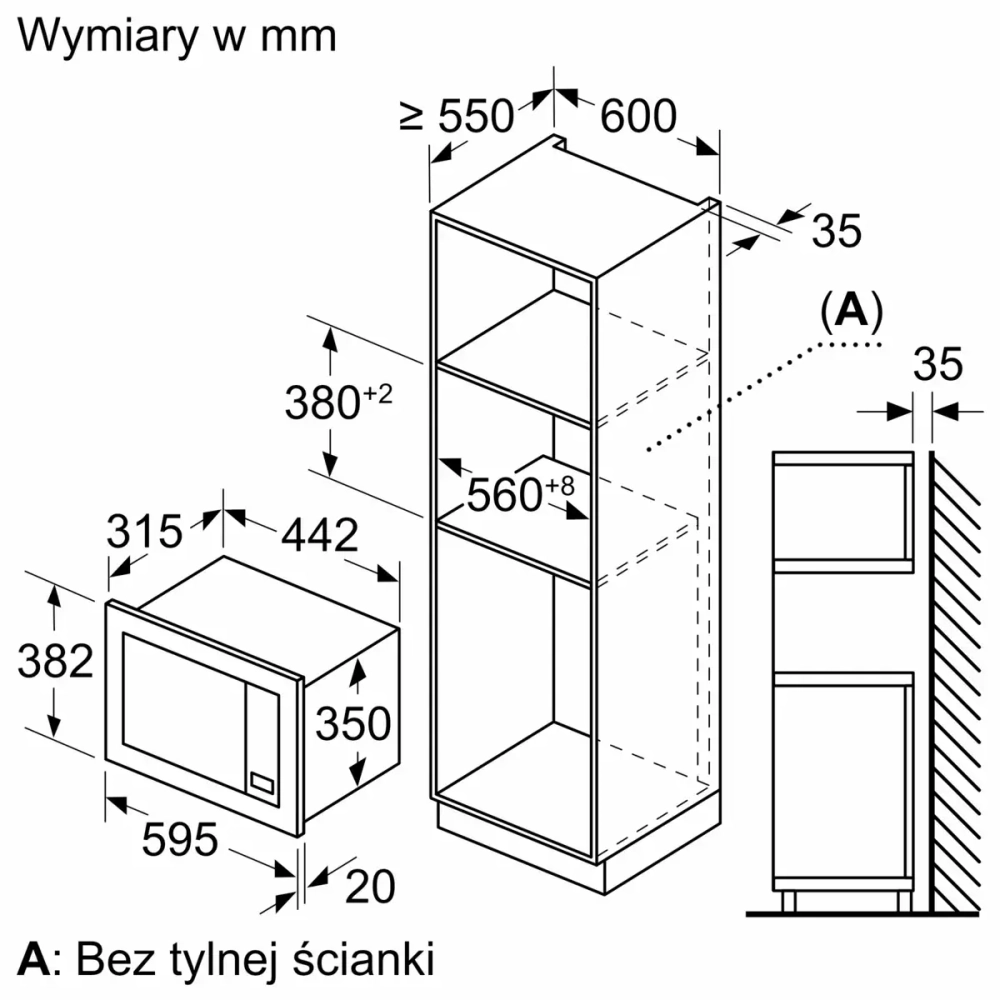 Встраиваемая микроволновая печь Bosch BEL620MB3