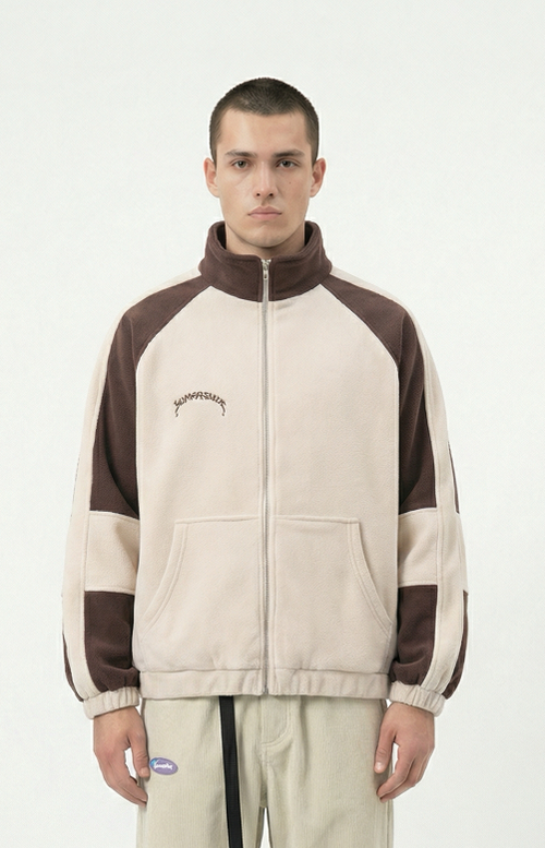 Толстовка Turbo fleece Zip песочный/коричневый
