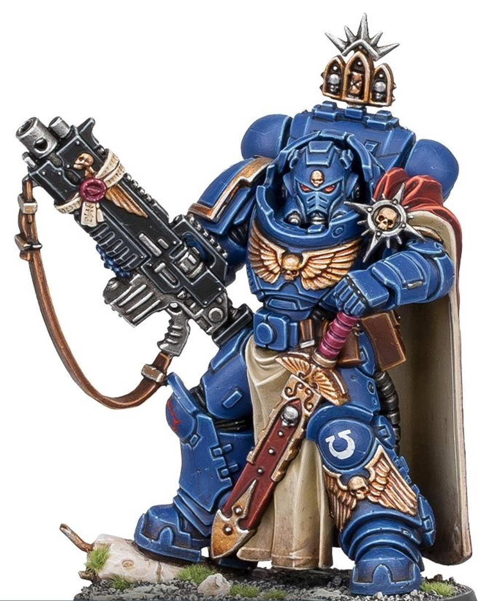 Captain with master-crafted heavy bolt rifle