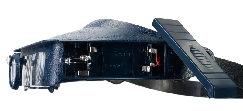 Лупа налобная Discovery Crafts DHD 10 с отсеком для батареек