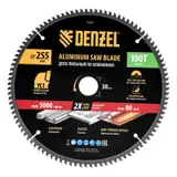 Пильный диск по алюминию ф255 х 30 мм, 100 зубьев Denzel — фото 1