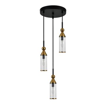 Подвесной светильник 3*Е14 V000532 13037/3S Black черный Torazzo Indigo