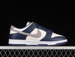 Купить в Москве кроссовки Nike Dunk Low Summit White Midnight Navy в магазине futbasket.ru