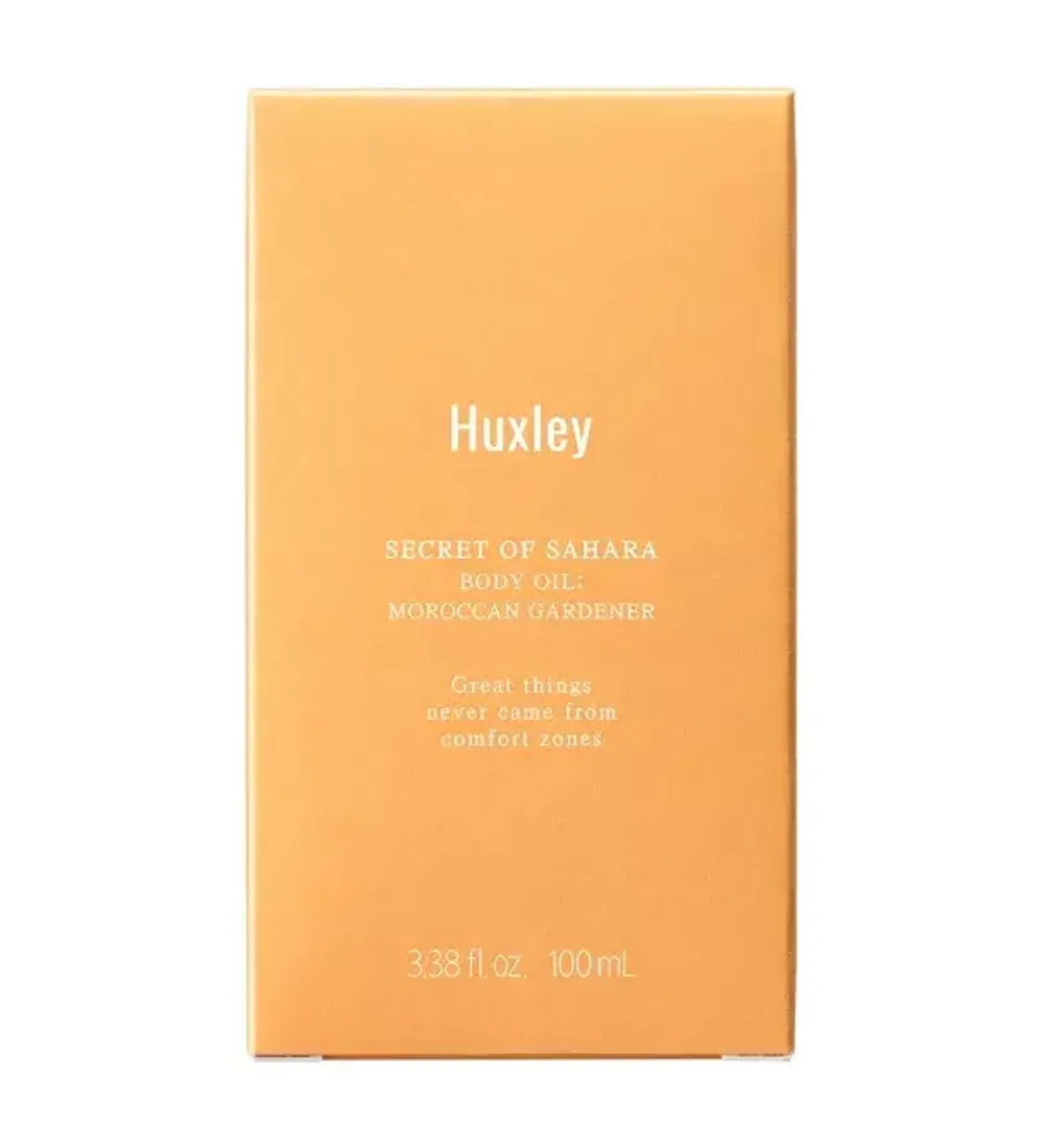 HUXLEY BODY OIL ; MOROCCAN GARDENER 100ml