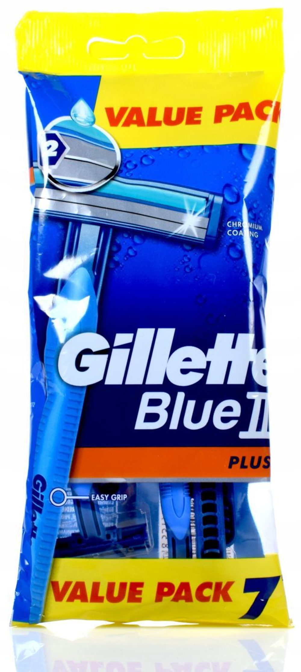 Gillette Станок бритвенный Blue II Plus, одноразовый, 7 шт
