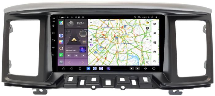 Магнитола для Nissan Pathfinder (R52) 2014-2016 (поддержка Bose и 360) - Kuberg QLed, Android 13, Быстрейшая, CarPlay, SIM-слот