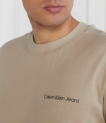 Футболка LOGO TAPE CALVIN KLEIN JEANS - бежевый(J30J323993)