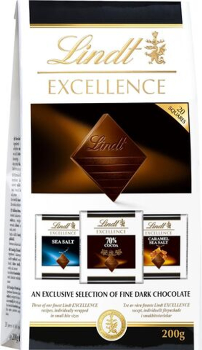 Шоколад ассорти LINDT в мини-размере 200 г (Из Финляндии)