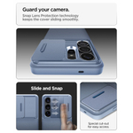 Чехол Spigen Optik Armor с защитой камеры для Galaxy S26 Ultra Light Blue