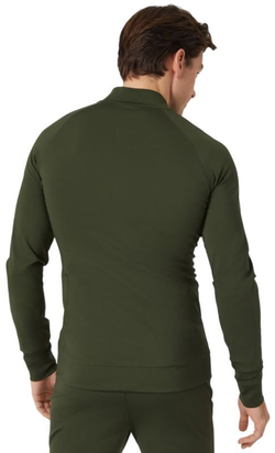 Мужская теннисная кофта Björn Borg Training Midlayer - зеленый
