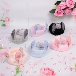 Повязка на голову «Little bunny- Buchi», микс 4 цвета, 20*6 см (подвес Единорожек)