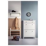 Вешалка настенная IKEA HEMNES (ХЕМНЭС), Белый, 85 см