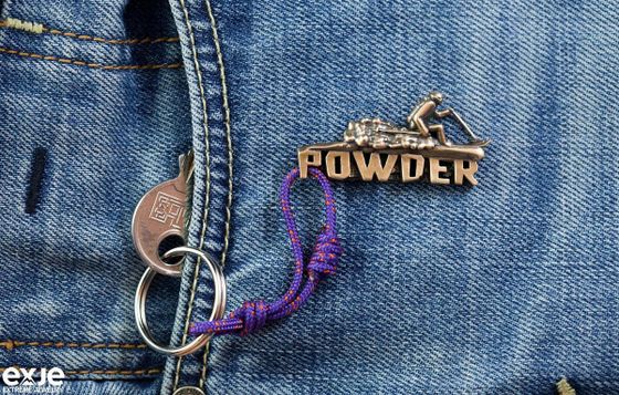 СУВЕНИР БРЕЛОК EXJE "POWDER SKI"