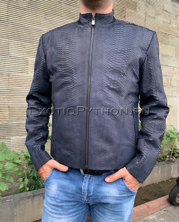 Куртка из кожи питона JT-76
