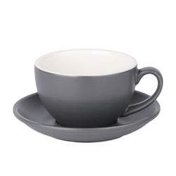 Чайная пара 320 мл серая матовая d 10,7 см h6,4 см Barista (Бариста) P.L. Proff Cuisine [6]