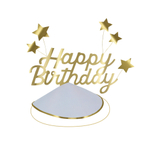 Шляпки-колпачки "С Днем Рождения" [Happy Birthday] 6 шт.