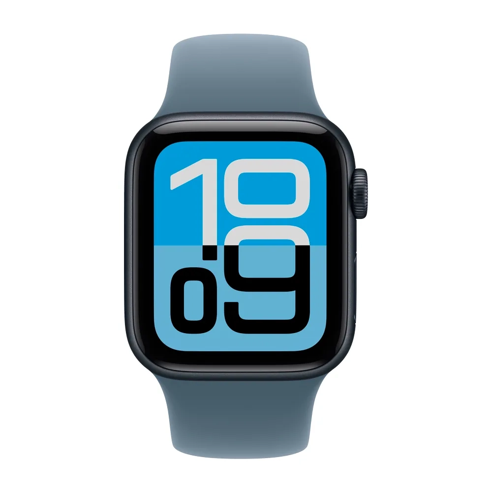 Умные часы Apple Watch SE 3 (2025) GPS, 40mm, Midnight Aluminium Case with Anchor Blue Sport Band, M/L
