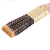 Кисть плоская Golden 1", искусственная щетина, деревянная ручка MTX — фото 2