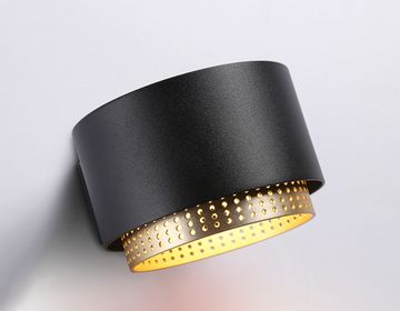 Настенный светильник со сменной лампой 1*GX53 TN71299 BK/GD черный/золото 95*62*120 Techno spot Techno family Ambrella